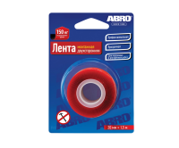 Лента двухсторонняя монтажная прозрачная (20 мм х 1,51 м)