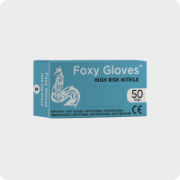 Перчатки нитрил Foxy Gloves High Risk вес 7 г/шт.