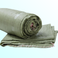 Мешок полипропиленовый на 50 кг зеленый в рулонах по 10 шт. (70х120 см, 63 г)