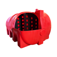 Емкость горизонтальная 10000 л с волнорезом