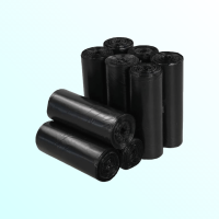 Мешки для мусора ПВД 120 л, 10 штук / рул., черные (70х110 см, 35 мкм)