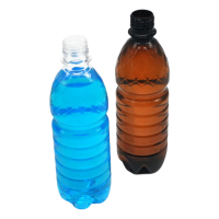 Бутылка ПЭТ 0,5 л "Газ" с рёбрами (упаковка 100 шт.)