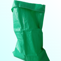 Мешок полипропиленовый на 50 кг зеленый, 80 г/м2 с 2-стор. Ламинацией (80х110 см, 145 г)
