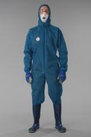 Комбинезон защитный одноразовый DИОН К50, цвет синий, инд.упак