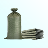 Мешок полипропиленовый на 50 кг зеленый в рулонах по 10 шт. (90х130 см, 92 г)