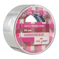 Алюминиевая лента, 50 мм*40 м, 50 мкм, в и/у, Klebebänder