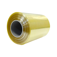 Пленка термоусадочная ПВХ, 350 мм*600 м, 15 мкм, 8,19 кг, шампань, MasterFilm