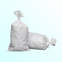 Мешок полипропиленовый на 80 кг белый «продуктовый» в рулонах по 10 шт. со стикером (100х120 см, 147 г)