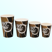 Стакан однослойный для горячих напитков "Take Away" 400 мл