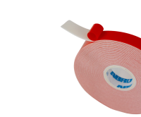 Лента двухсторонняя на вспененной PE основе белая Премиум (12 мм х 5 м)