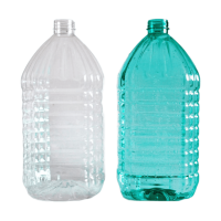 Бутылка ПЭТ 4,3 л d38 "Квадратная" (упаковка 36 шт.)
