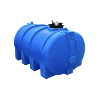 Емкость горизонтальная 10000 л с фланцевым люком