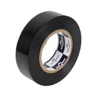 Изолента, ПВХ, 15 мм*10 м, 130 мкм, 4Кв, чёрная, Klebebänder
