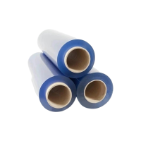 Пленка термоусадочная ПВХ, 350 мм*600 м, 15 мкм, 8,19 кг, голубая, MasterFilm