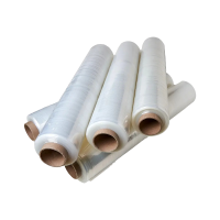 Стрейч-пленка первичная, 500 мм, 20 мкм, 2,0 кг, прозрачная, ручная, Masterfilm