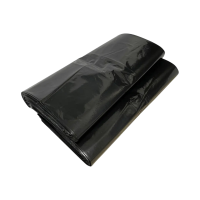 Мешки для мусора ПВД, 40 мкм, 120 л, чёрные, в рулоне, 9 шт/уп.