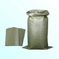 Мешок полипропиленовый на 50 кг зеленый (90х130 см, 92 г)