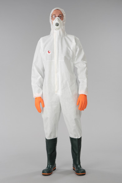 Комбинезон защитный одноразовый DИОН К60, цвет белый, инд.упак