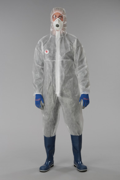 Комбинезон защитный одноразовый DИОН ЛК40 цвет белый, инд.упак