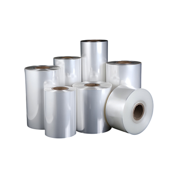 Пленка ПОФ термоусадочная 15 мкм x 400 мм x 1250 м, полотно, прозрачная